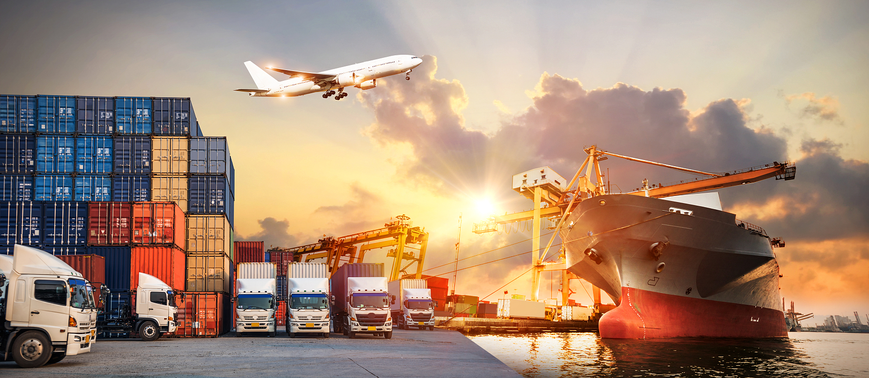 Air and sea transportation