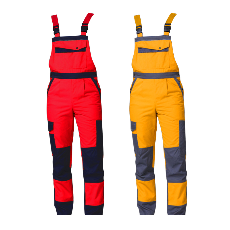 3D image of one-piece overalls with straps