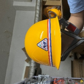 Second-grade-varnished-ABS-safety-helmet