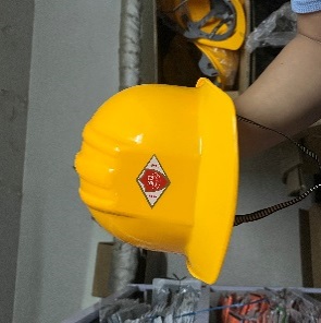 Thickened three-strength safety helmet