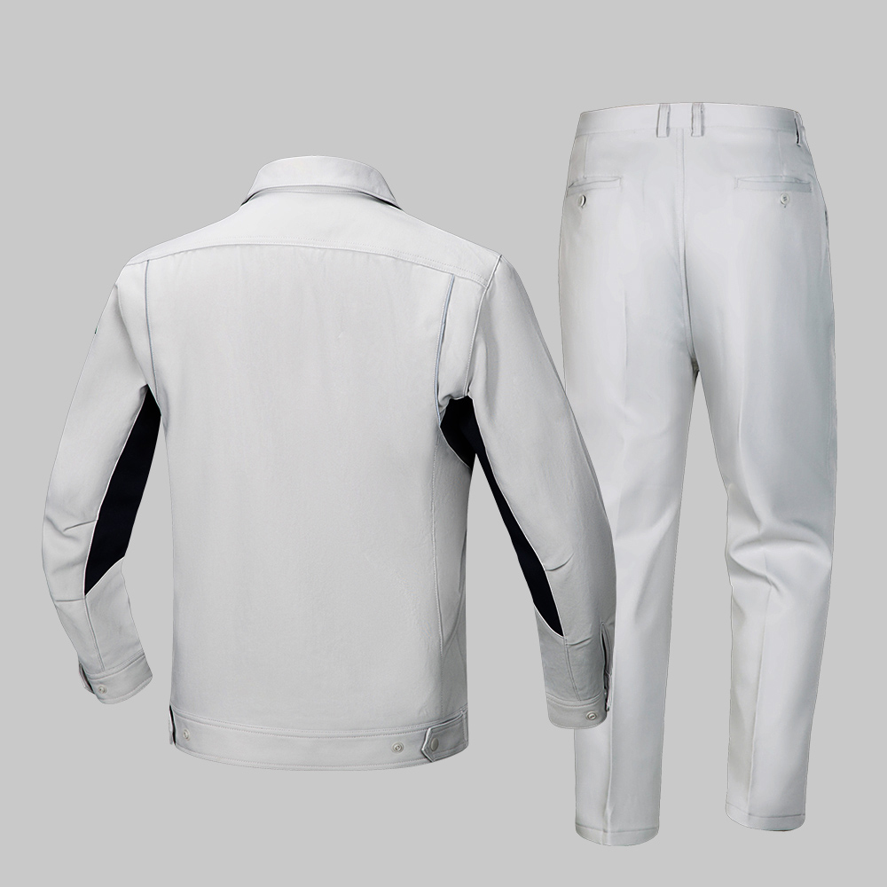 Anti static work clothes white set back