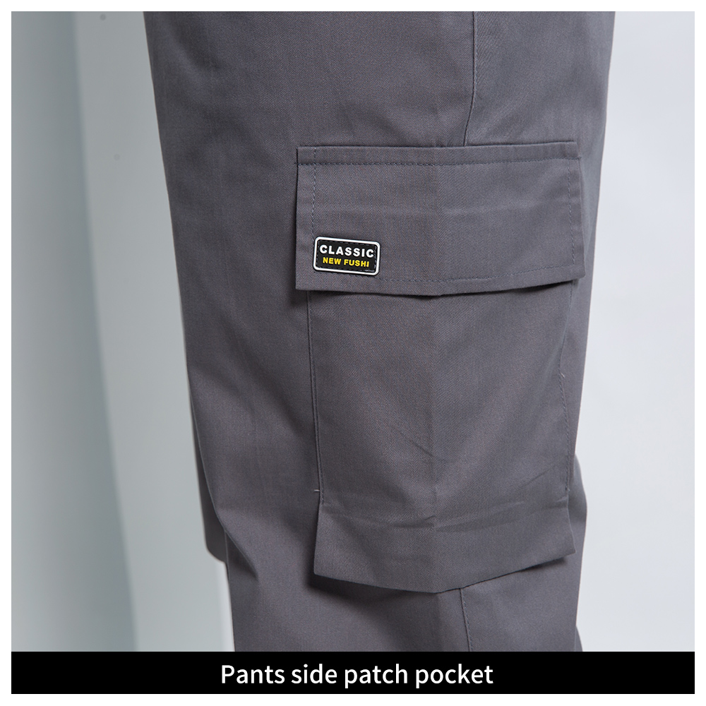 Comfortable short-sleeved workwear set pants