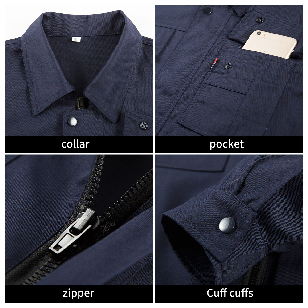 Details of anti-static clothing craftsmanship