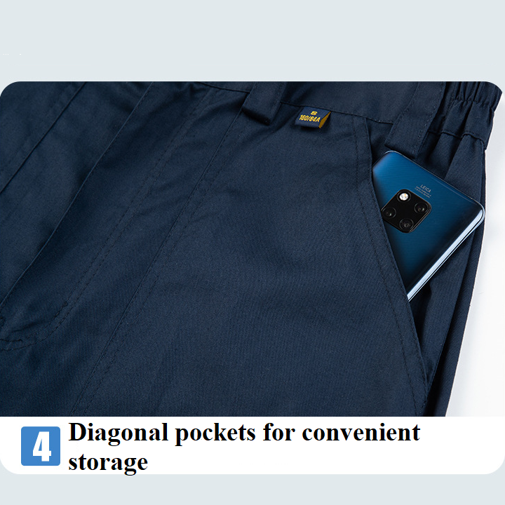 Diagonal pockets for convenient storage