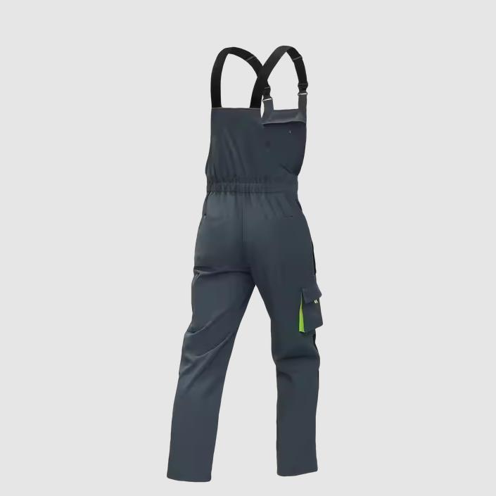 Durable and long-lasting multi pocket jumpsuit back