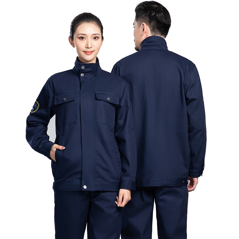 Flame retardant protective clothing model front