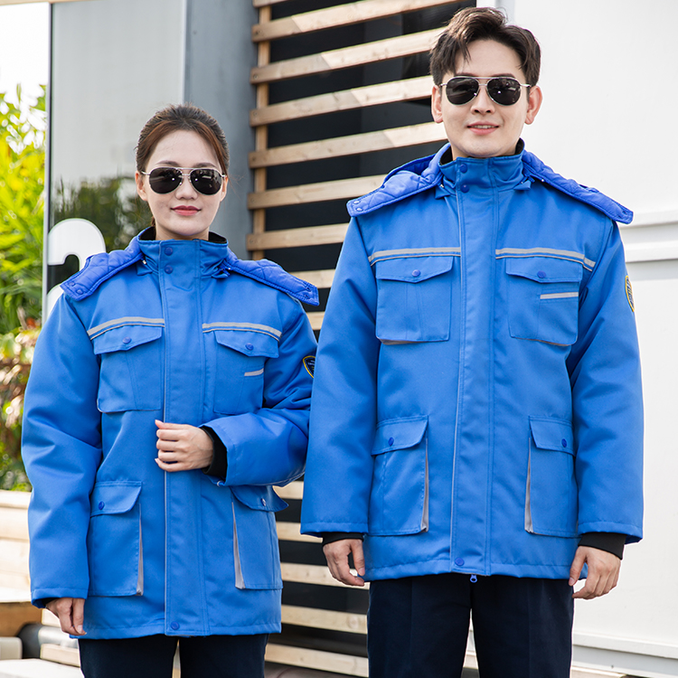 Winter acid alkali and anti-static protective work clothes