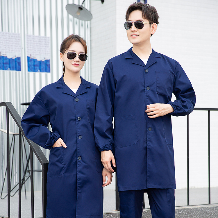 Acid and alkali resistant reusable laboratory jacket