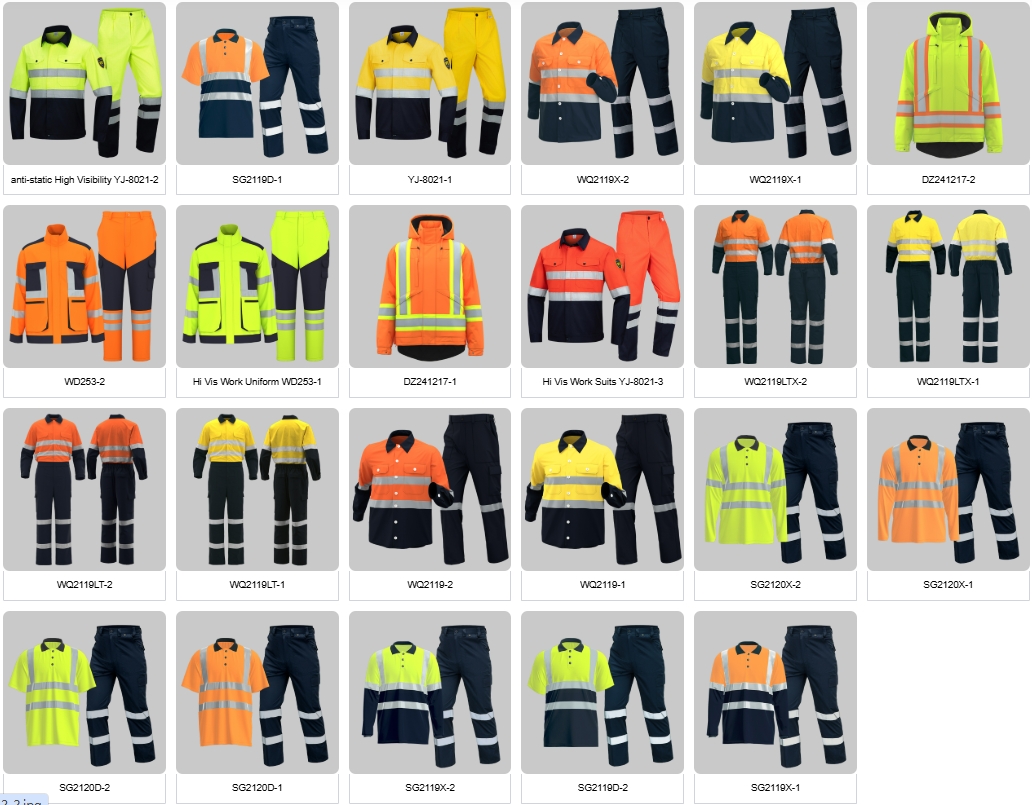 Construction workers clothing