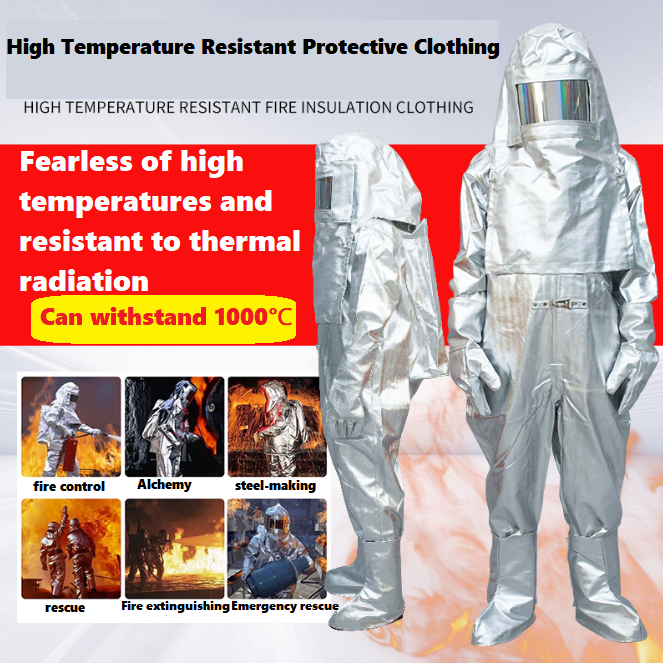 High temperature resistant protective clothing is suitable for industries