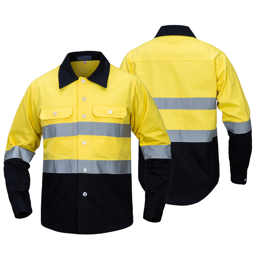 High-Visibility Long-Sleeved Work Jacket | Bulk Supply