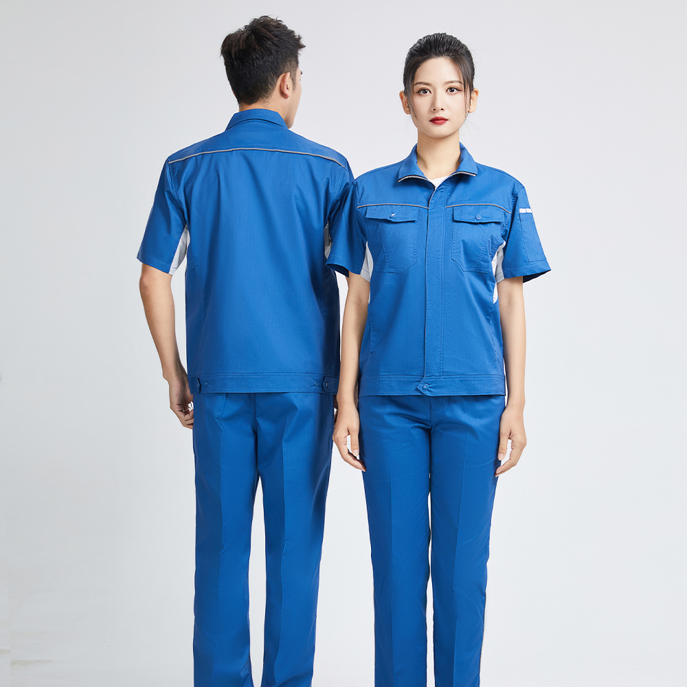 High-Visibility Short-Sleeved Workwear Jacket And Pants Set | Bulk Supply