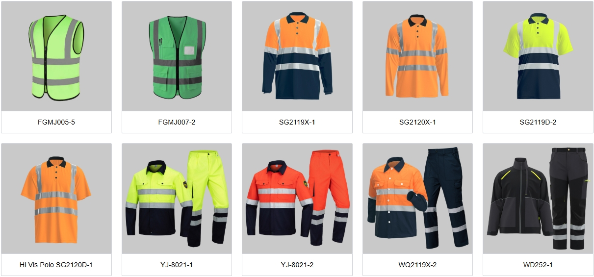 high visibility work shirts