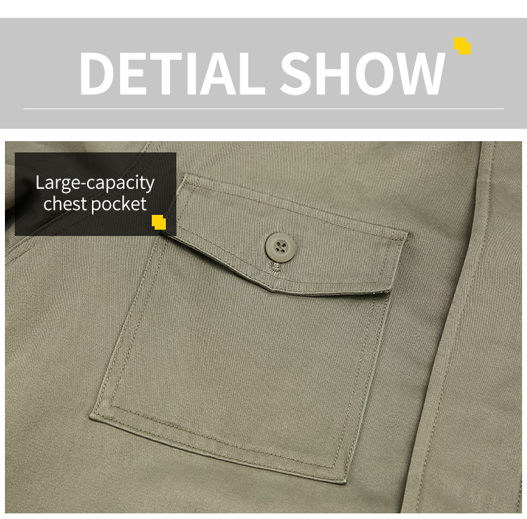 large-capacity chest pocket