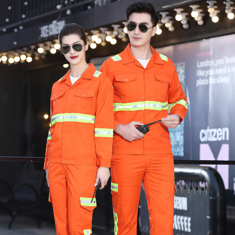 Construction workers work uniforms and models are perfectly displayed in three dimensions