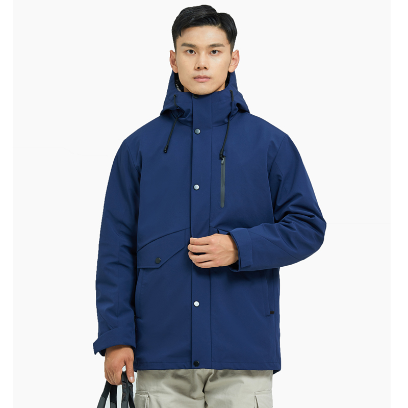 Outdoor three in one hooded jacket wholesale