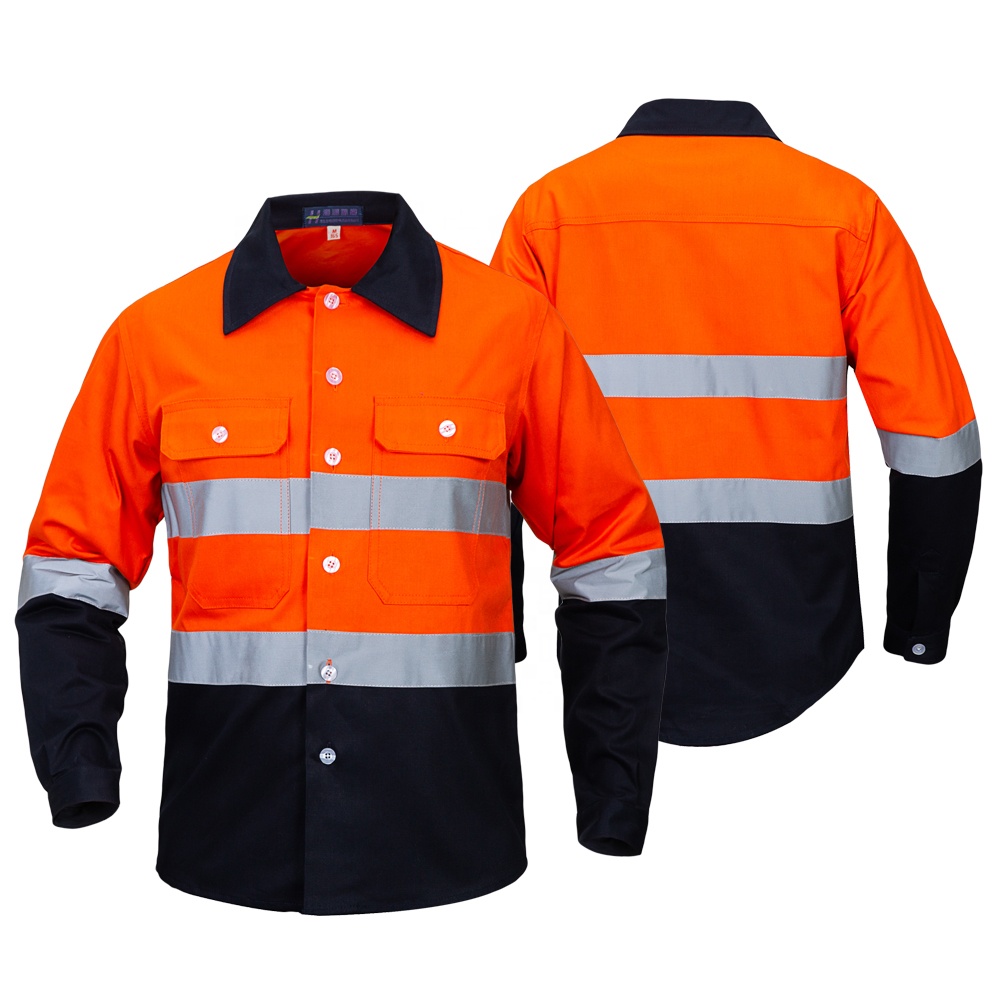 Summer High-Visibility Long-Sleeved Work Clothes Jacket | Bulk Supply