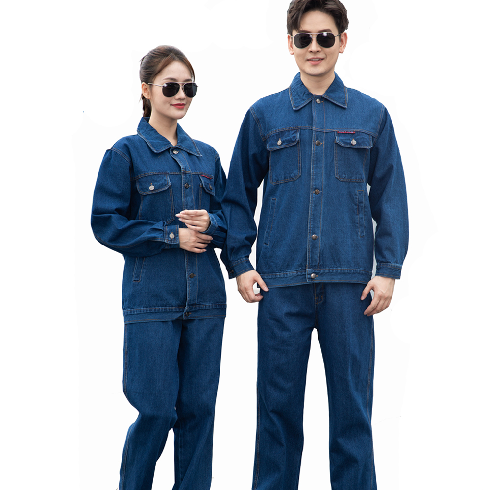 Mens durable denim workwear