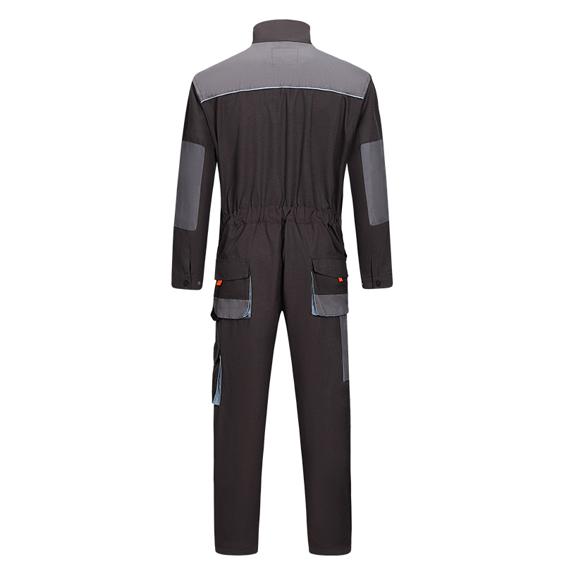 Wear resistant one-piece coverall back