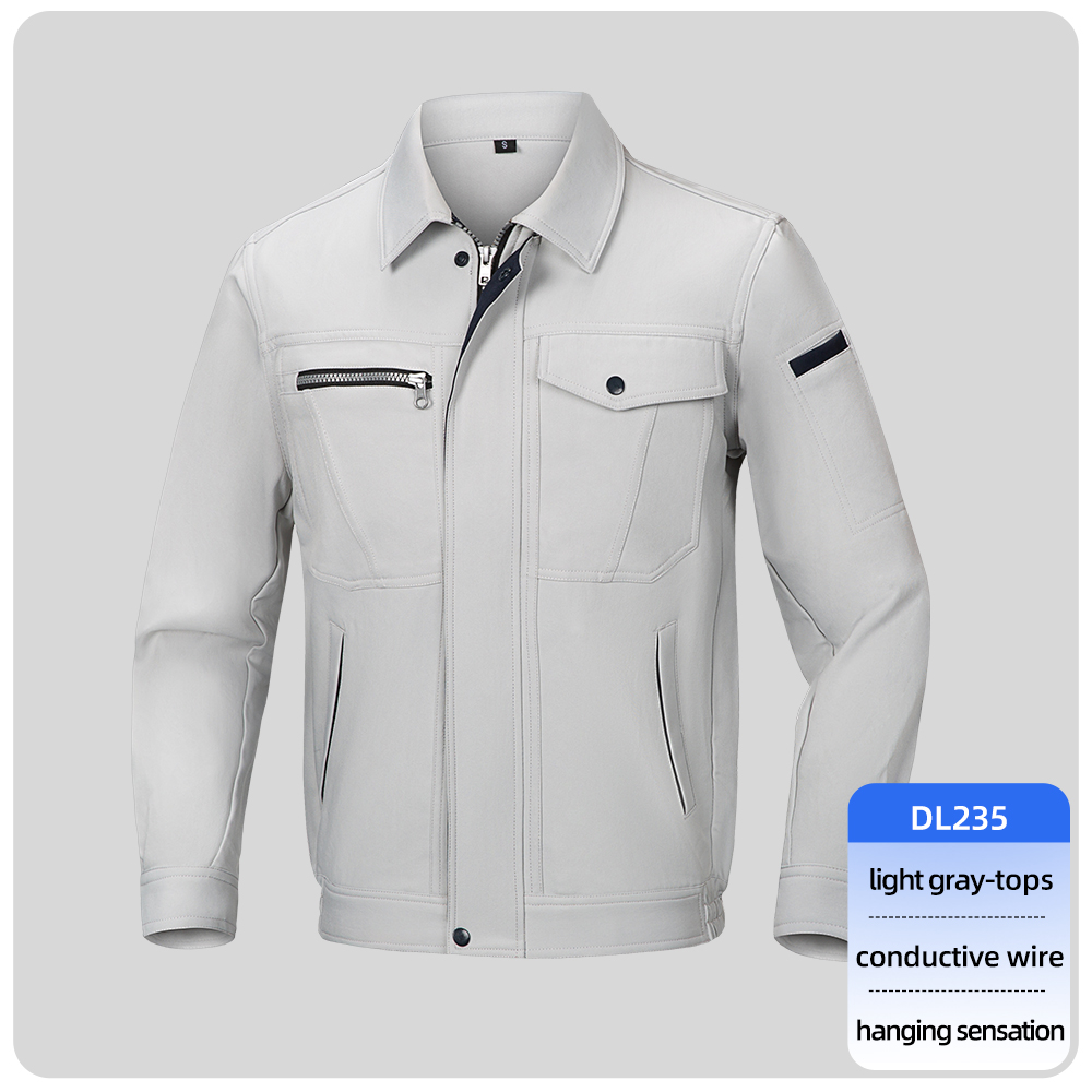 White workwear jacket two